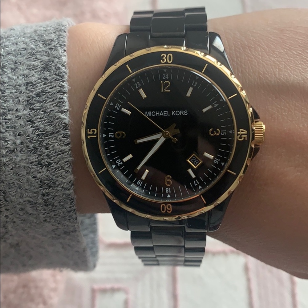 Michael Kors Mens black Watch